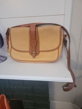 Vintage Dooney And Bourke Leather Bag